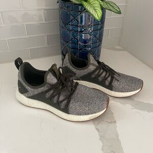 Puma Gray and Olive Green Sneakers